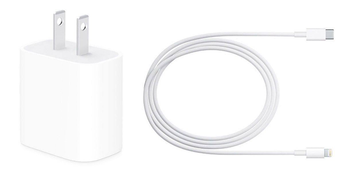 (35 W) Adaptateur secteur à charge rapide USB-C Chargeur mural et câble USB-C vers Lightning/USB-C (35 W) Adaptateur secteur à charge rapide USB-C Chargeur mural et câble USB-C vers Lightning/USB-C